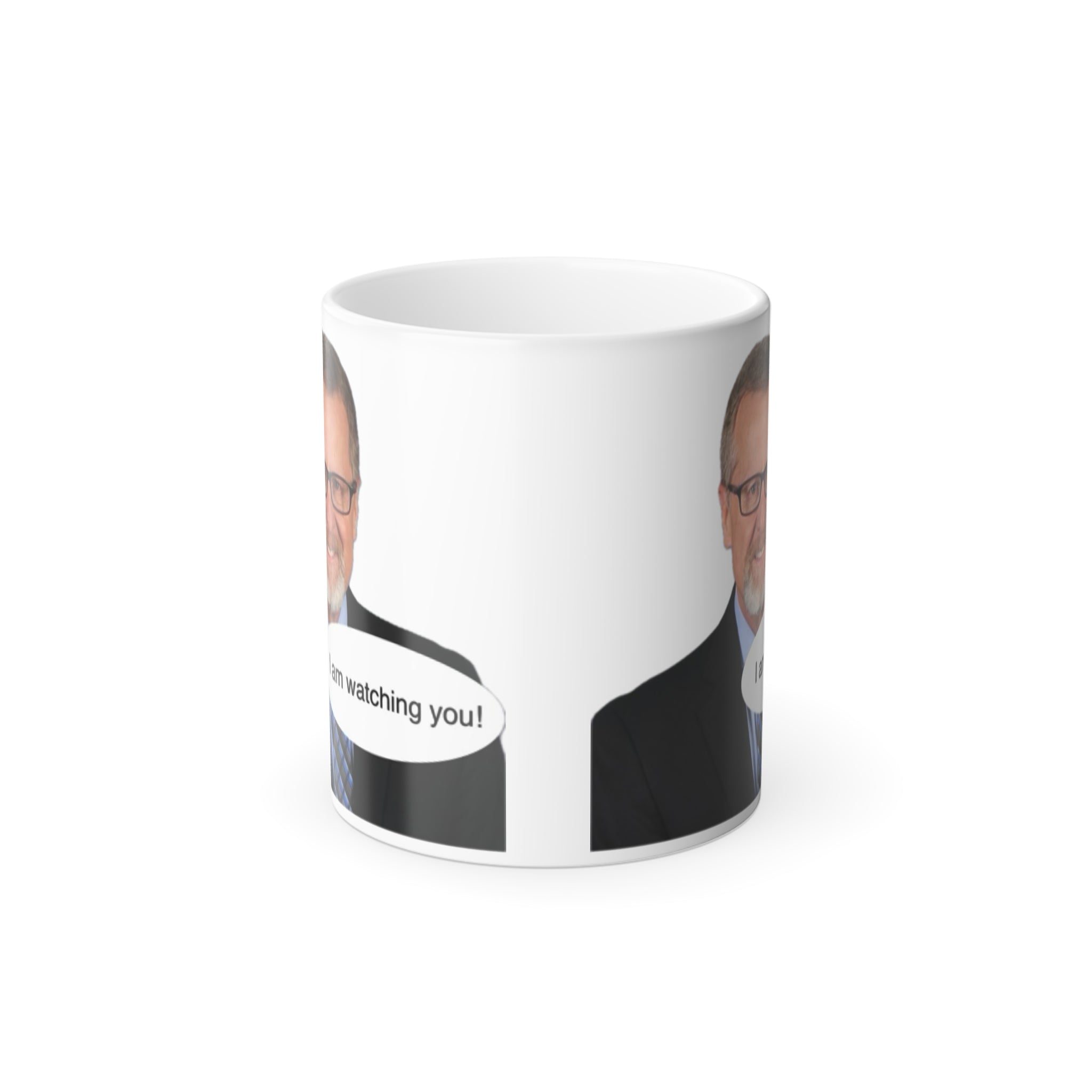 Color Morphing Mug — "I'm Watching You!" Novelty Coffee Cup