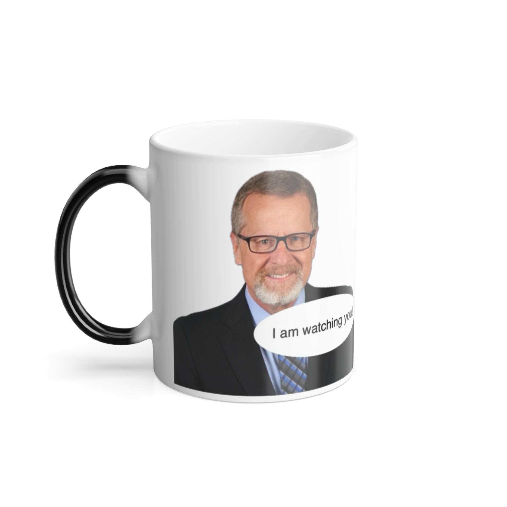 Color Morphing Mug — "I'm Watching You!" Novelty Coffee Cup