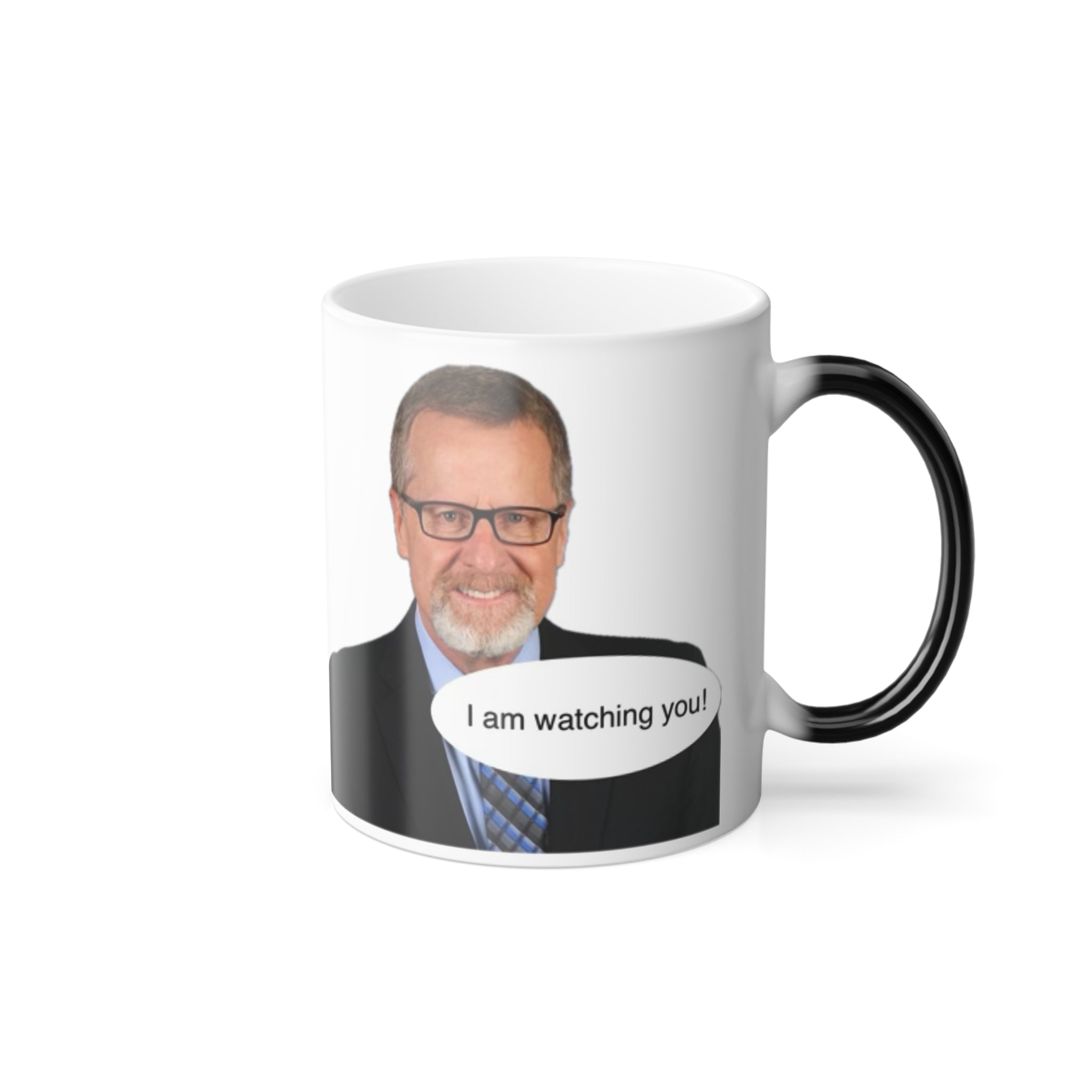 Color Morphing Mug — "I'm Watching You!" Novelty Coffee Cup